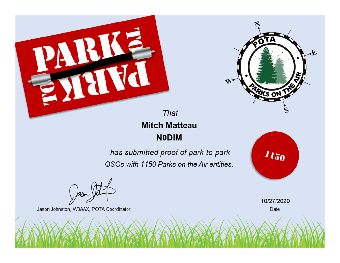 Park to Park 1150